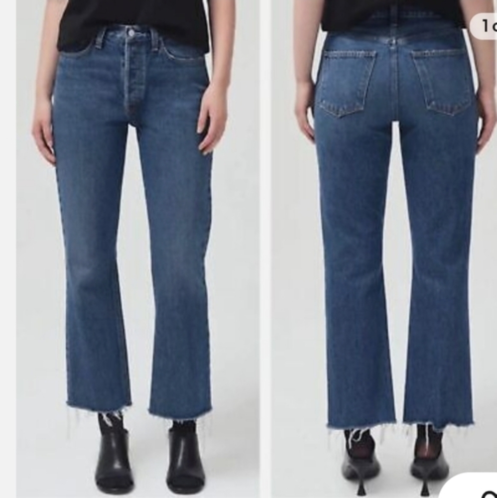NWT Agolde Relaxed boot cut jeans,mid-rise,in Sphere,29